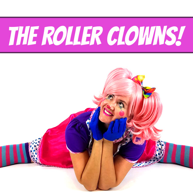 The Roller Clowns: A kids' show with rollerskating, acrobatic clowns!