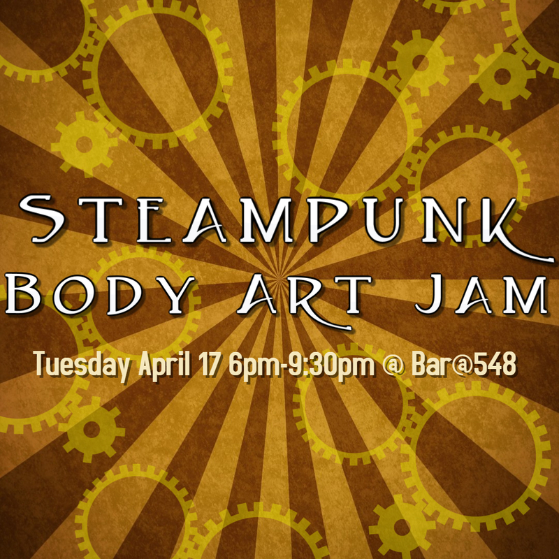 Steampunk Body Art Jam